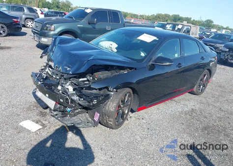 2025 Hyundai Elantra N from USA, damaged, VIN KMHLW4DK9SU026912